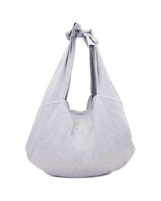Balenciaga Blue Heather New Jersey Hobo Bag for men