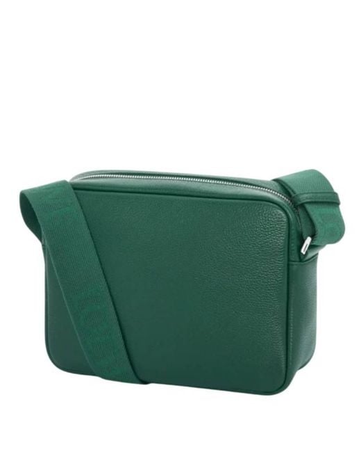 Loewe Green Medium Pebble Messenger Bag for men