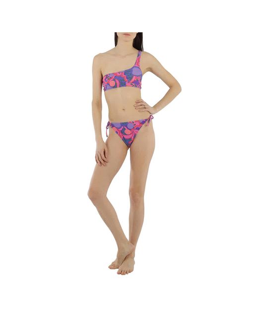 Isabel Marant Purple Salome Bikini Top