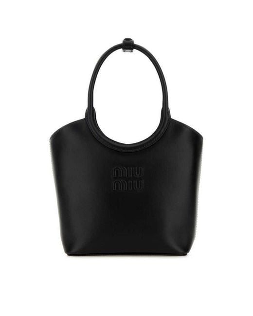 Miu Miu Black Ivy Shoulder Bag