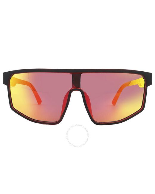 Skechers Pink Bordeaux Mirror Sunglasses Se6249 02u 00 for men