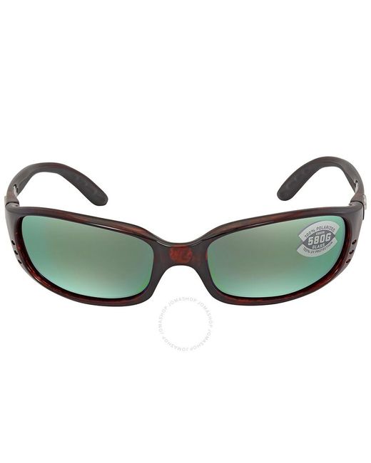 Costa Del Mar Brine Green Mirror Polarized Glass Sunglasses Br 10 Ogmglp 59 for men