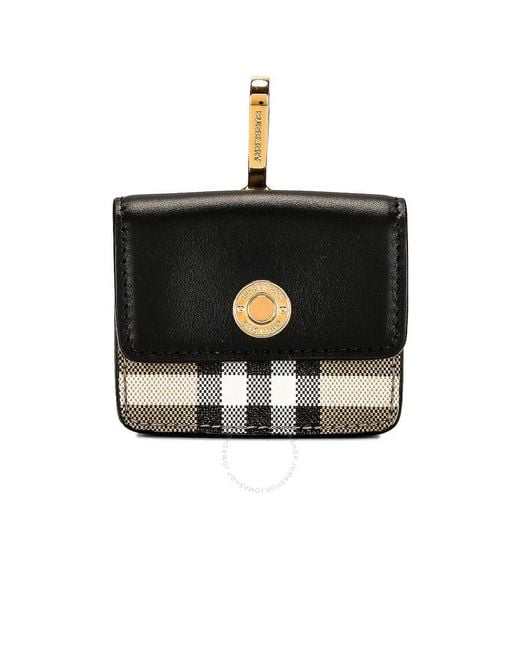 Burberry Black Check Patchwork Hampshire Airpods Pro Case