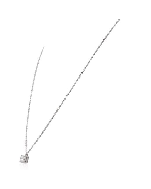 Damiani Metallic Luce 18K Diamond Necklace for men