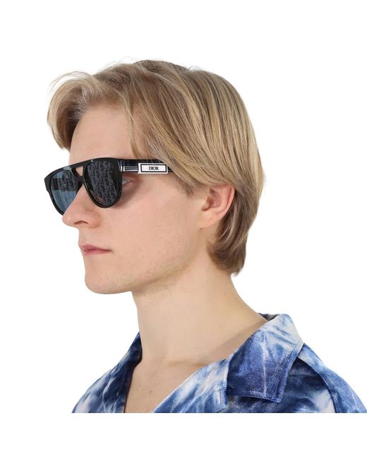 Dior Blue Eyeware & Frames & Optical & Sunglasses B23 R1i 10b8 54 for men