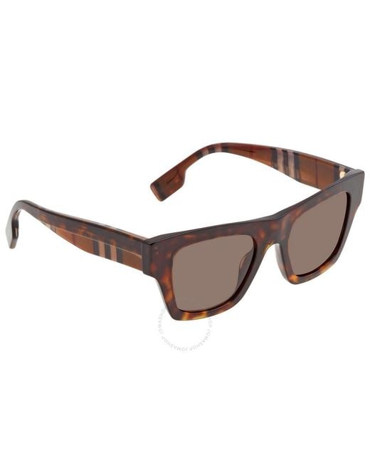 Burberry Dark Brown Square Sunglasses Be4360 399173 49 for men
