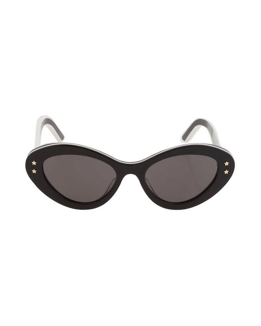 Dior Gray Grey Cat Eye Sunglasses Pacific B1u 10a0 53
