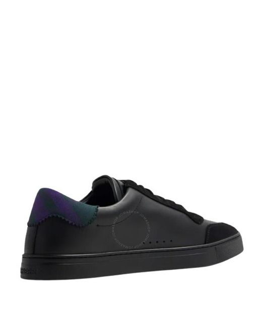 Burberry Robin Lace-Up Sneakers, Brand Size 40 Us in Black