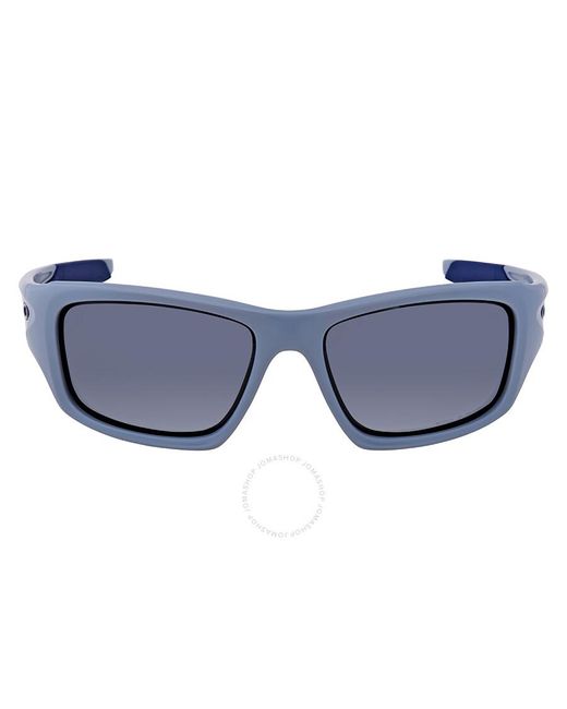 Oakley Blue Valve Polarized Wrap Sunglasses Oo9236 923605 60