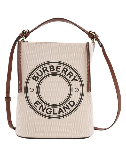 Burberry Red Peggy Small Bucket Bag