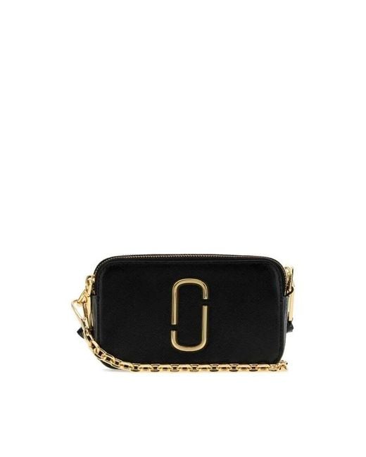 Marc Jacobs Leather The Snapshot Crossbody Bag Blackmulti Borse A Tracolla