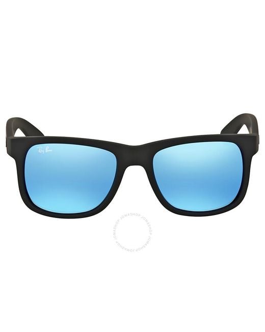 Ray-Ban Ray-ban Justin Color Mix Blue Mirror Lens Sunglasses Rb4165 622/55 for men