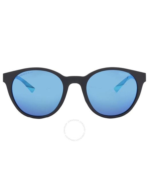 Oakley Spindrift Prizm Sapphire Polarized Round Sunglasses Oo9474 947409 52 in Blue Lyst UK
