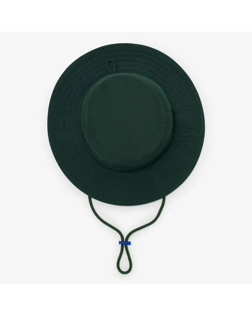 Burberry Green Ekd Wide-Brim Bucket Hat for men