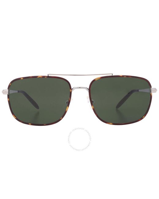 Michael Kors Glasgow Green Rectangular Sunglasses Mk1133j 101482 60 for men