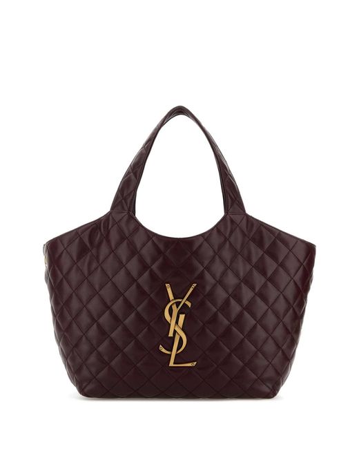 Saint Laurent Purple Ysl Bo Icare E/W