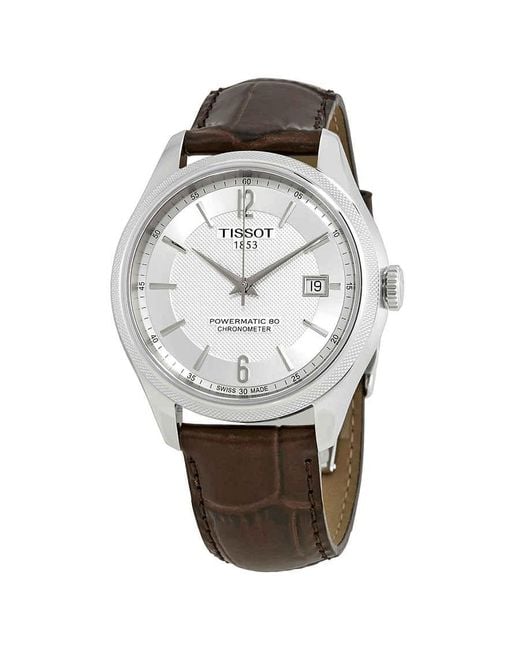 Tissot Ballade Automatic Chronometer Silver Dial Watch 00 in