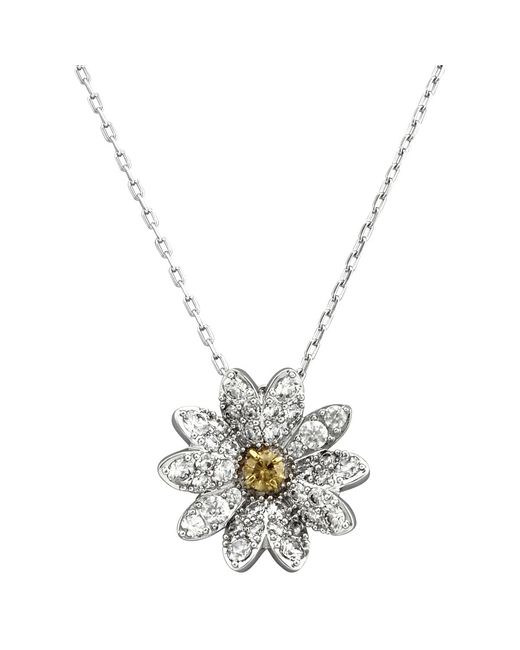 Swarovski Metallic Eternal Flower Pendant
