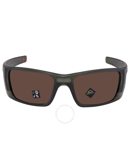 Oakley Brown Fuel Cell Prizm Tungsten Rectangular Sunglasses Oo9096 9096j7 60 for men