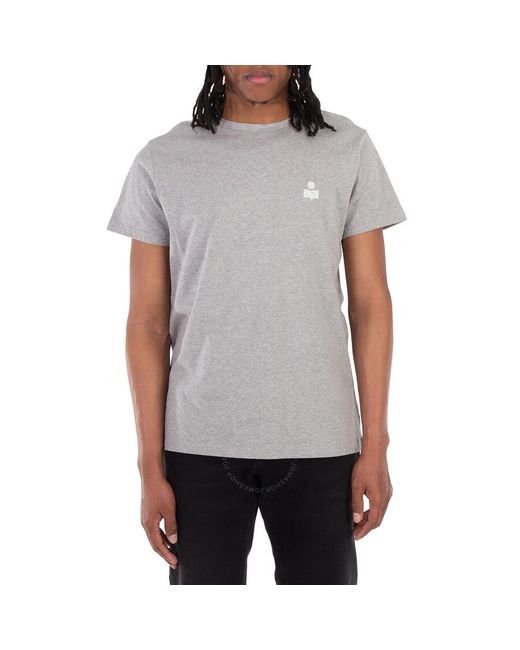Isabel Marant Gray Ecru/ Zafferh Tee-Shirt for men