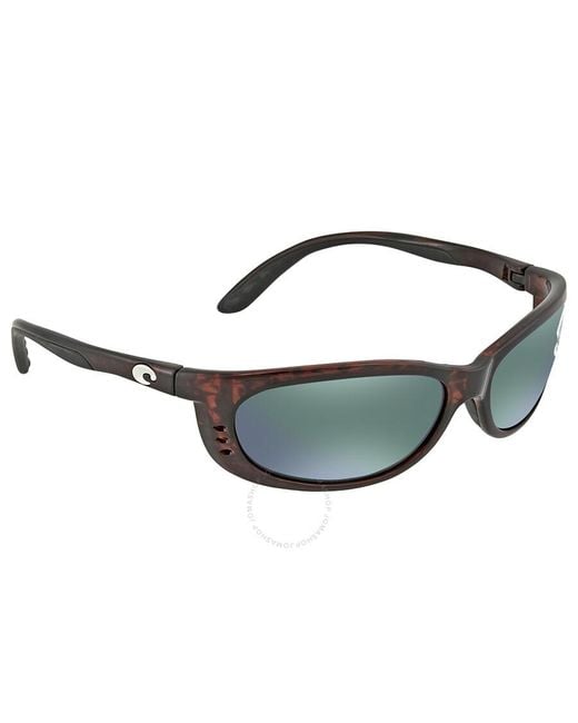 Costa Del Mar Blue Fathom Green Mirror Polarized Glass Sunglasses Fa 10 Ogmglp 61 for men