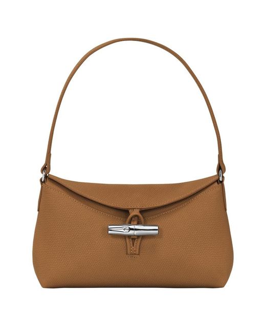 Longchamp Brown Roseau S Hobo Bag