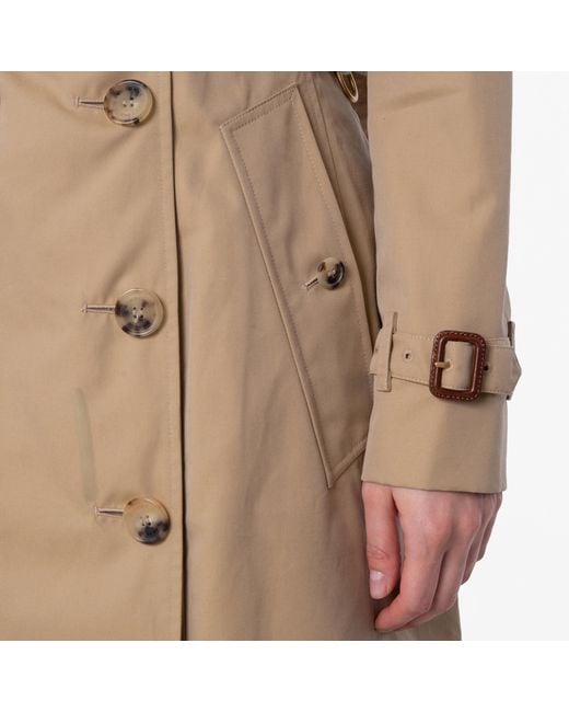 Burberry Natural Chelsea Heritage Long Trench Coat, Brand Size 4 Us