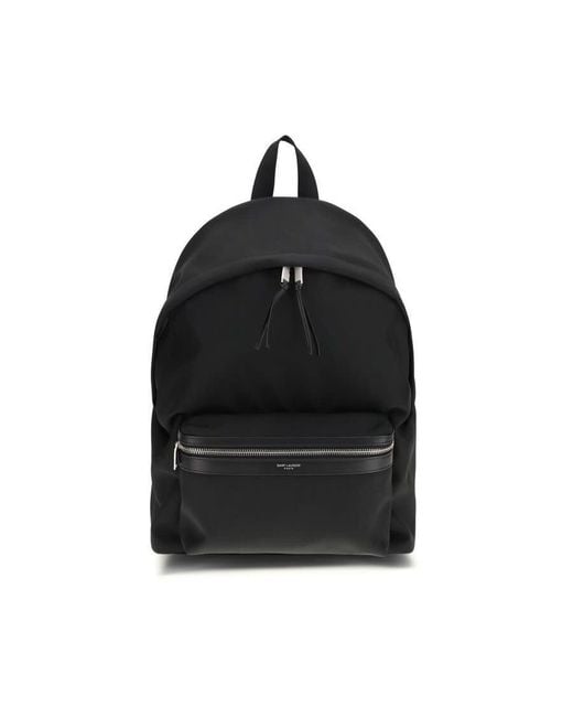 Saint Laurent Black City Backpack for men