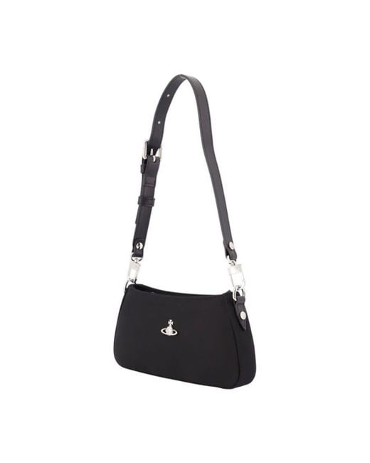 Vivienne Westwood Black Tasha Shoulder Bag