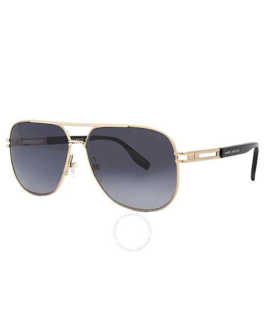 Marc Jacobs Gray Dark Grey Shaded Navigator Sunglasses Marc 633/s 0rhl/9o 60 for men