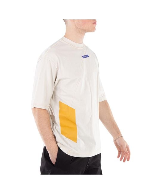 A_COLD_WALL* White A Cold Wall Aspect Cotton T-Shirt for men