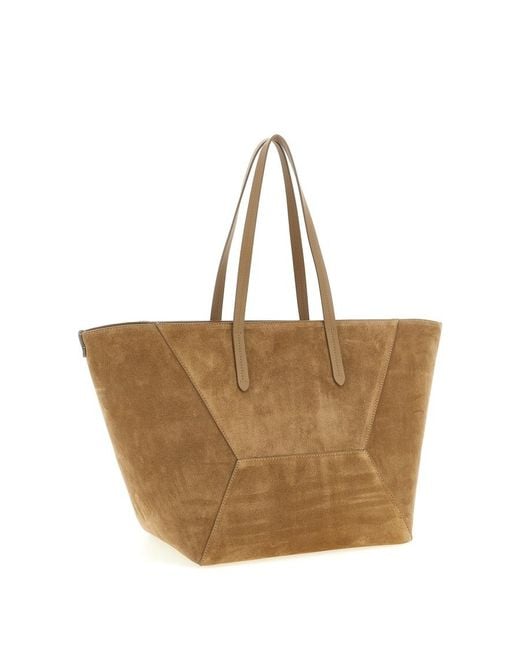 Brunello Cucinelli Brown Shoulder Bag for men