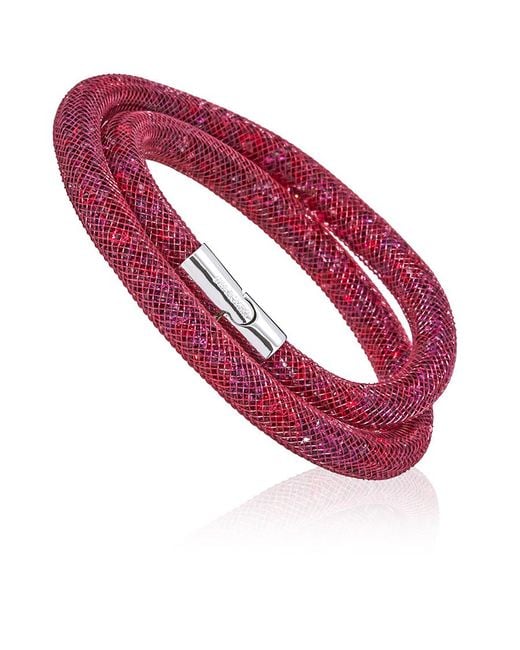 Swarovski Red Stardust Dark Crystals Bracelet 5139748-S
