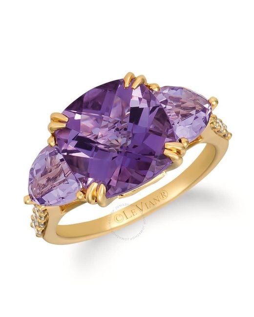 Le Vian Purple Grape Amethyst Collection Rings Set