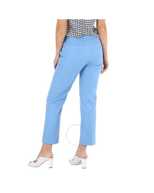 Burberry Blue Emma Tailored Trousers