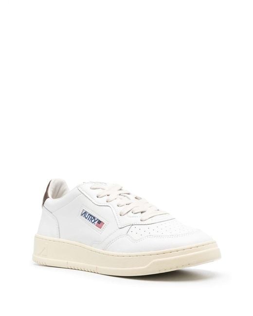 Autry White Sneakers for men