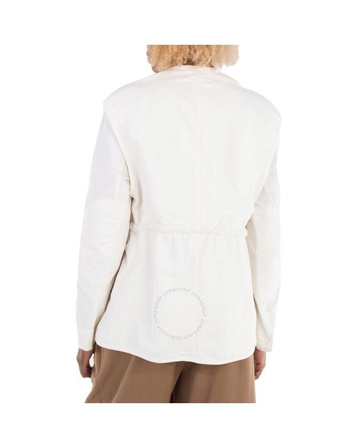 Stella McCartney White Ania Belted Utility Jacket