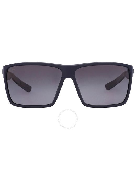 Costa Del Mar Gray Rincon Grey Gradient Polarized Glass Sunglasses 6s9018 901840 63 for men