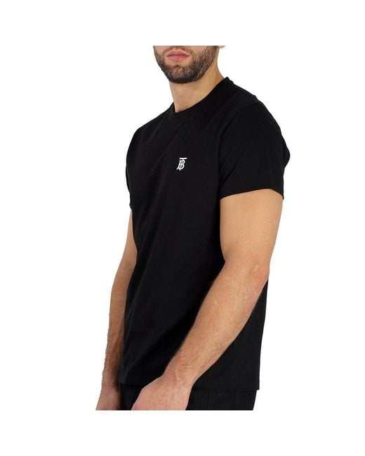 Burberry Black Parker Tee for men