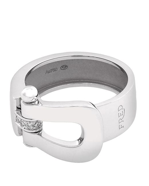 Fred Metallic Force 10 Large Model 18K Ring