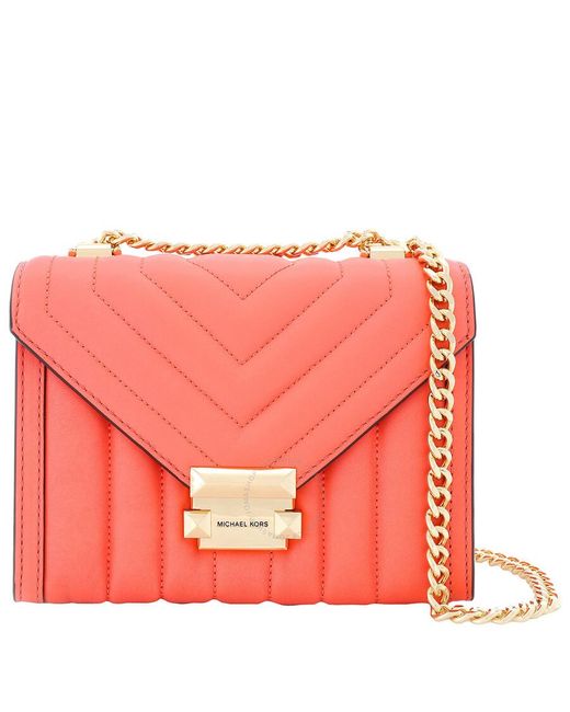 Michael Kors Pink Whitney Shoulder Bag