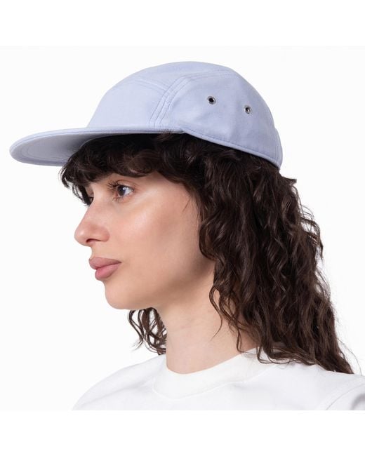 Lacoste Blue Organic Cotton Pique Croc Patch Jockey Cap