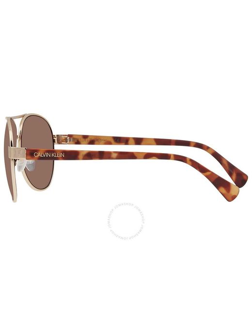 Calvin Klein Pink Pilot Sunglasses Ck19316s 717 60 for men