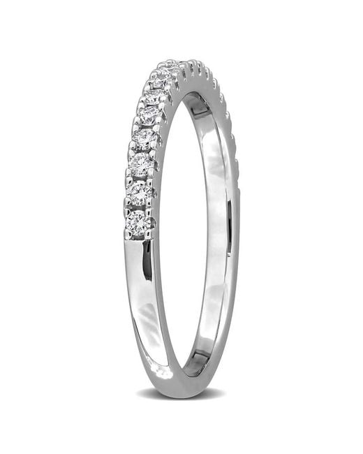 Created Forever Metallic 1/4Ct Tw Lab Grown Diamond Anniversary Ring for men