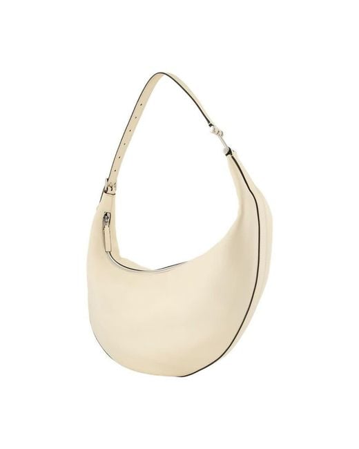 Marni Natural Calfskin Leather Shoulder Bag