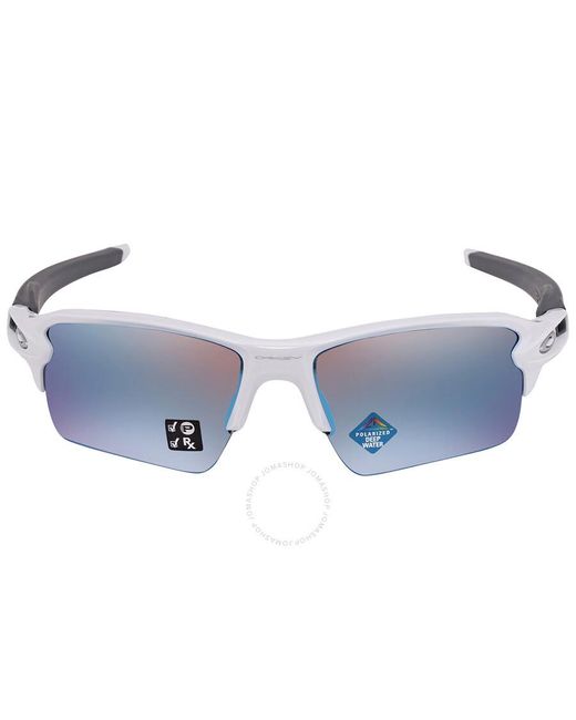 Oakley Blue Flak 2.0 Xl Prizm Deep Water Polarized Sport Sunglasses Oo9188 918882 59 for men