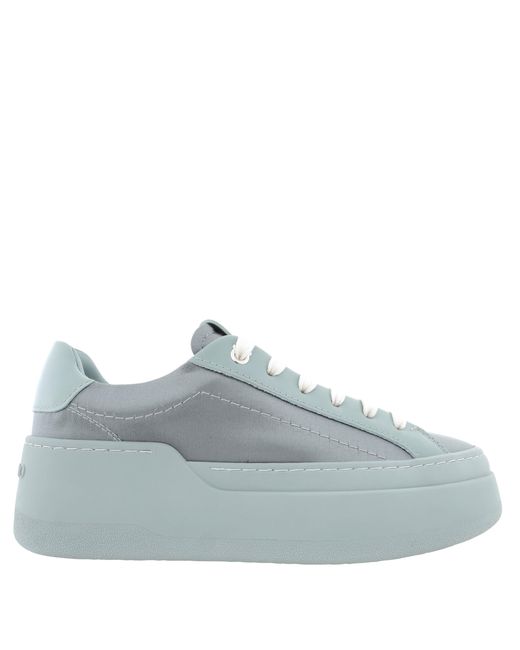 Ferragamo Blue Ferragamo Dahlia Sport Platform Sneakers, Size 7