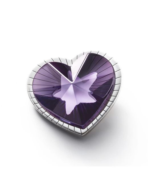 Baccarat Purple Etoile Mon Coeur Sterling Crystal Pendant 2812853