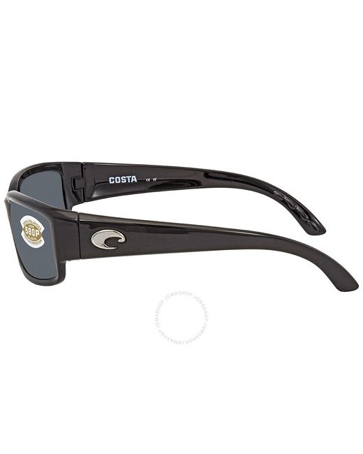 Costa Del Mar Gray Caballito Grey Polarized Polycarbonate Sunglasses Cl 11 Ogp 59 for men