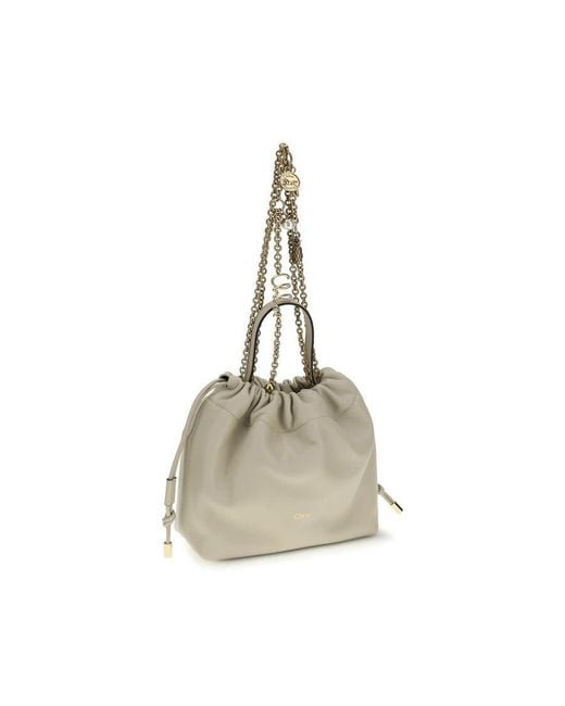 Chloé Natural Chlo Icons Shoulder Bag